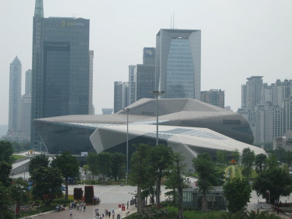 The Guangzhou Opera House