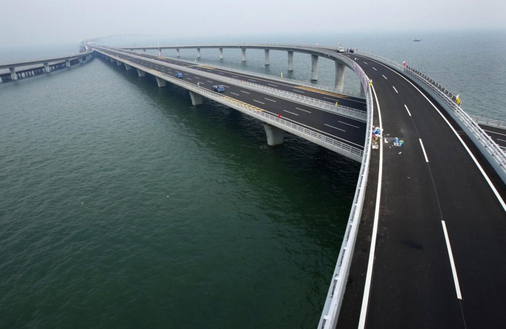 The Jiaozhou Bay Bridge