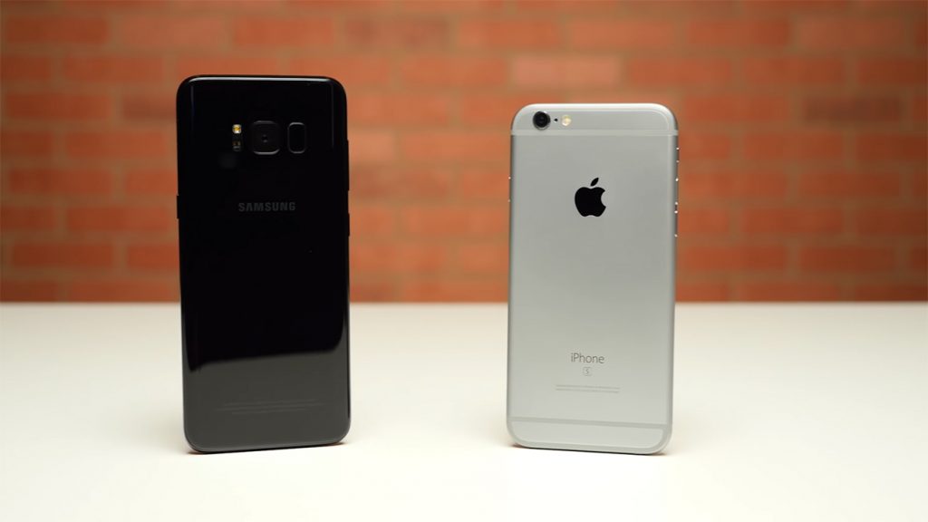 iPhone 6S vs Galaxy S8