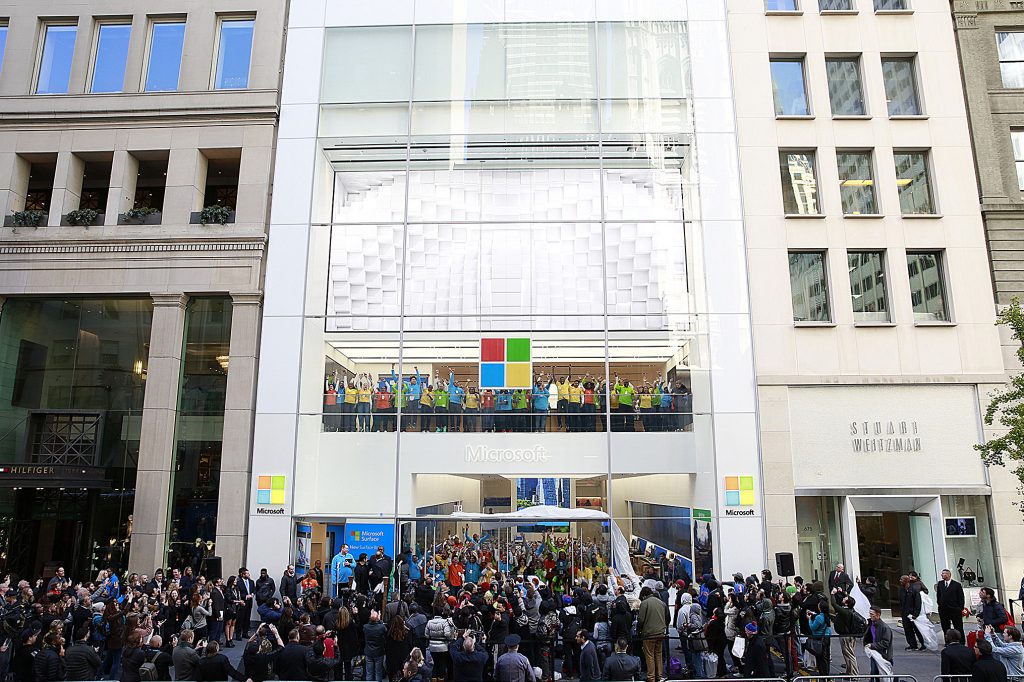 oficiálny obchod Microsoftu v New Yorku