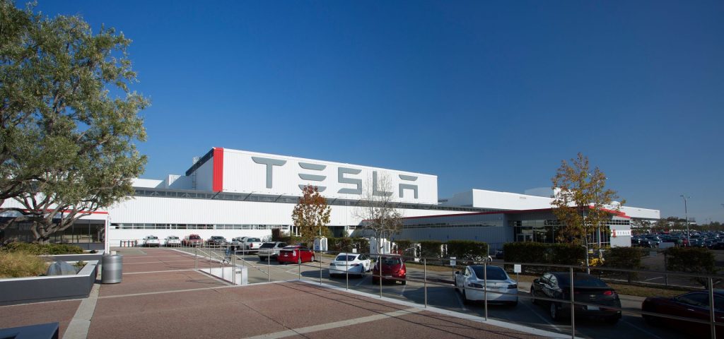 továreň Tesla