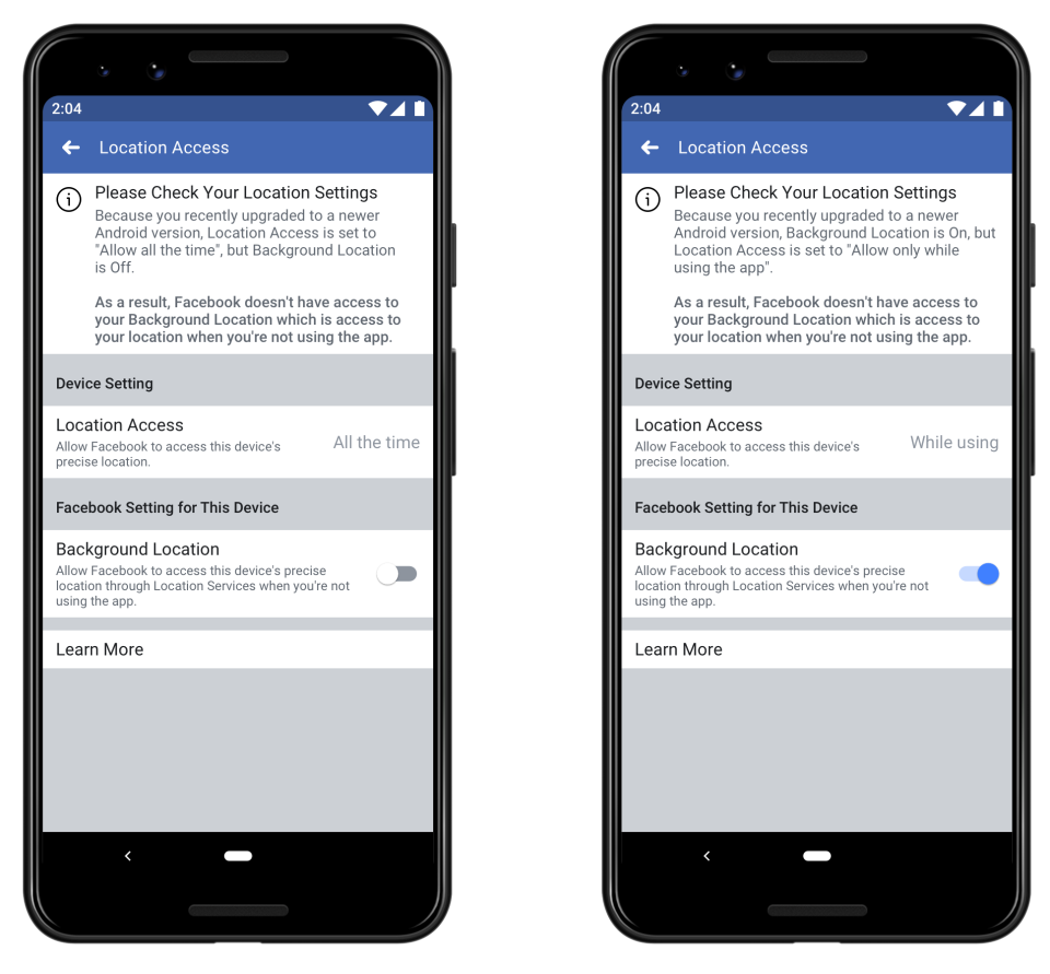 Facebook žiada o udelenie prístupu k polohe