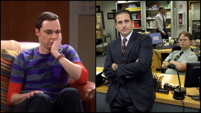 sheldon cooper a the office