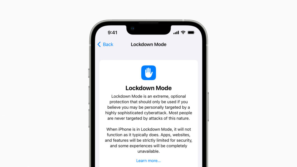 lockdown mode apple