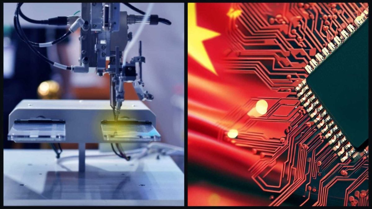 Holandsko Čína polovodiče technológie
