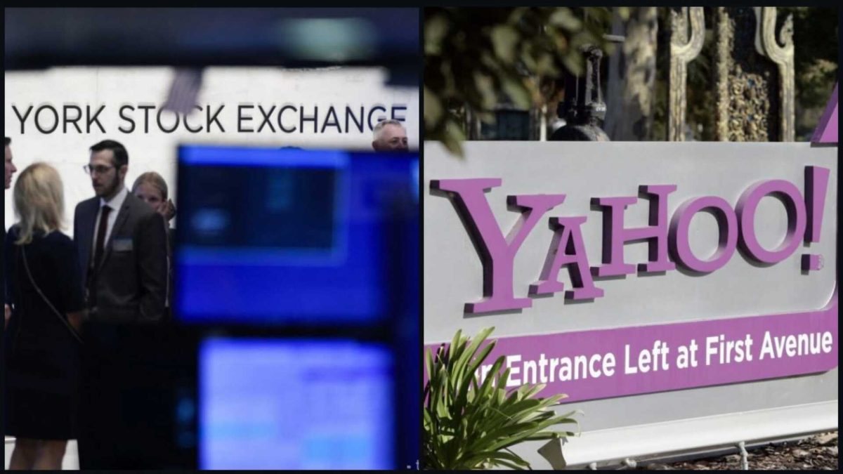 Yahoo ide na burzu