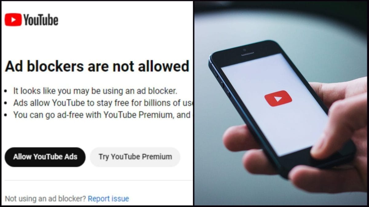 YouTube blokovanie reklám