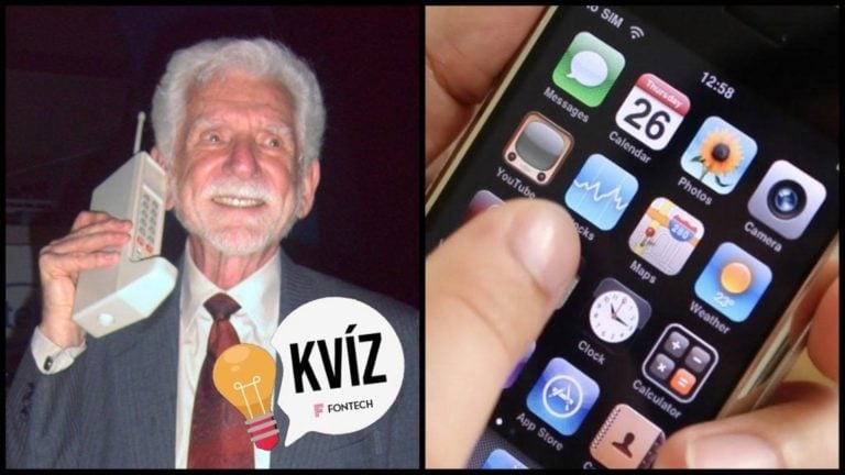 Ukáž, že poznáš históriu mobilov.