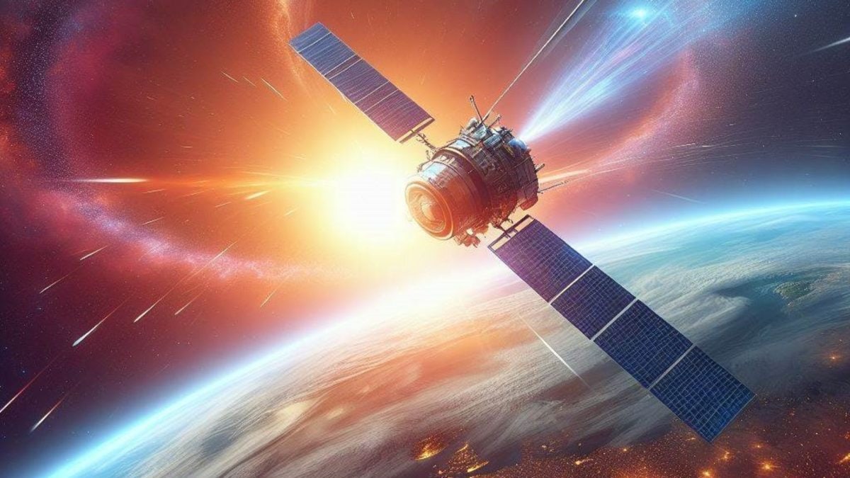 satelit padá k Zemi