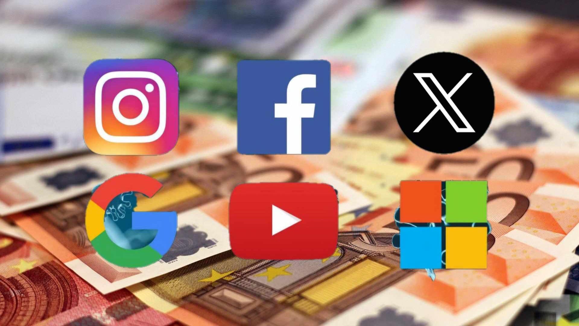 bizarný poplatok za sociálne siete