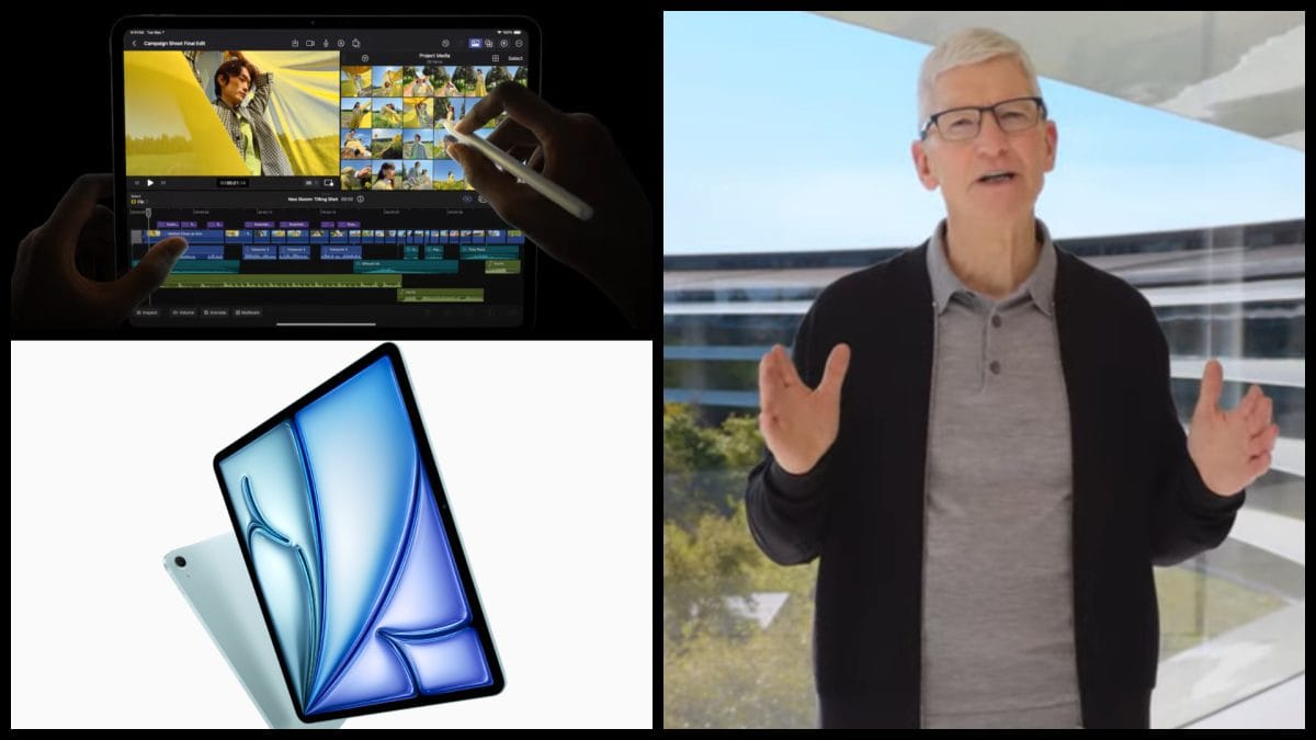 Apple iPad Air Pro Tim Cook