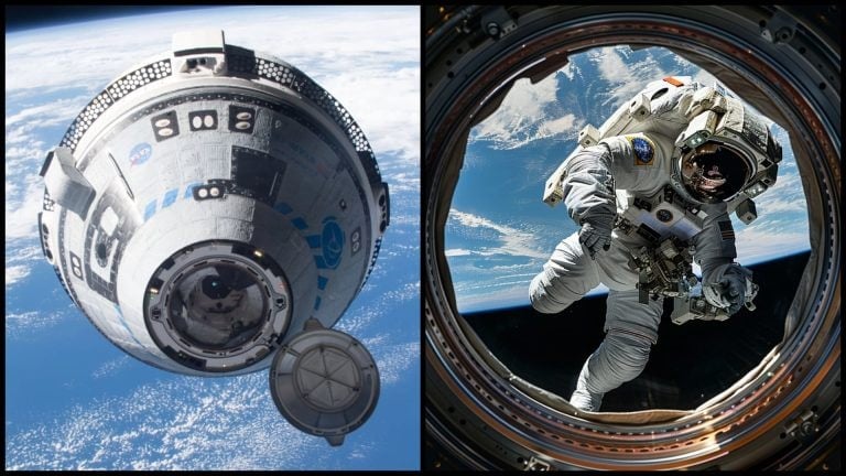 NASA Boeing Starliner ISS Astronaut