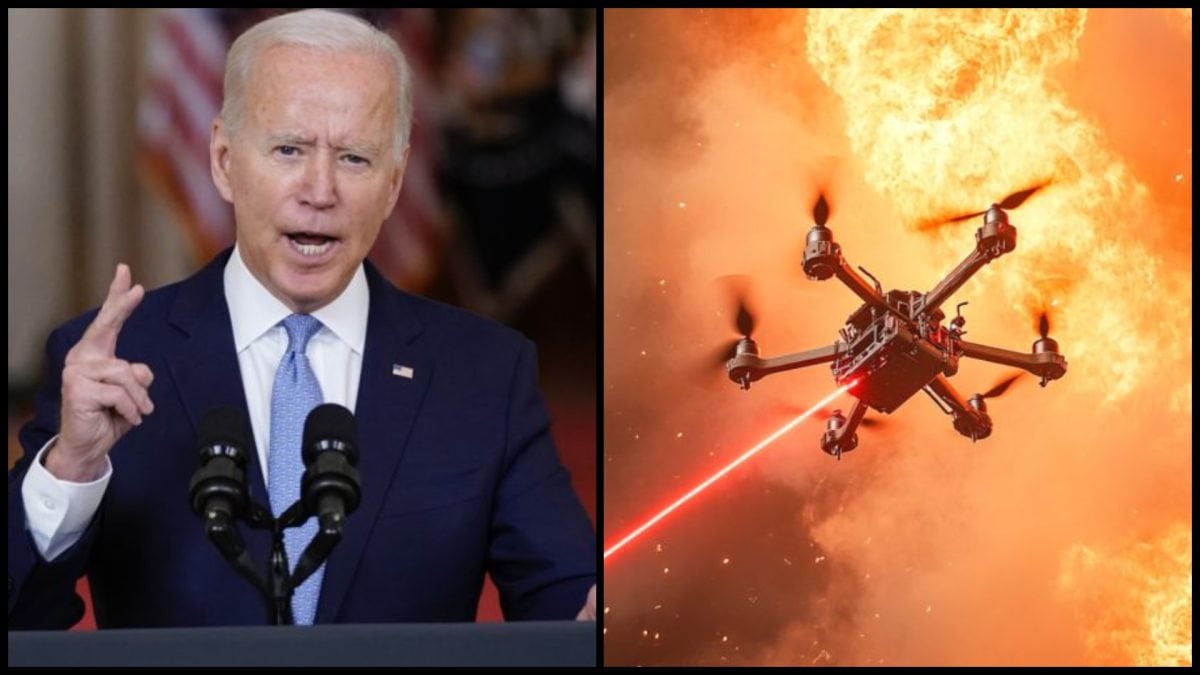 Biden USA laserová zbrane