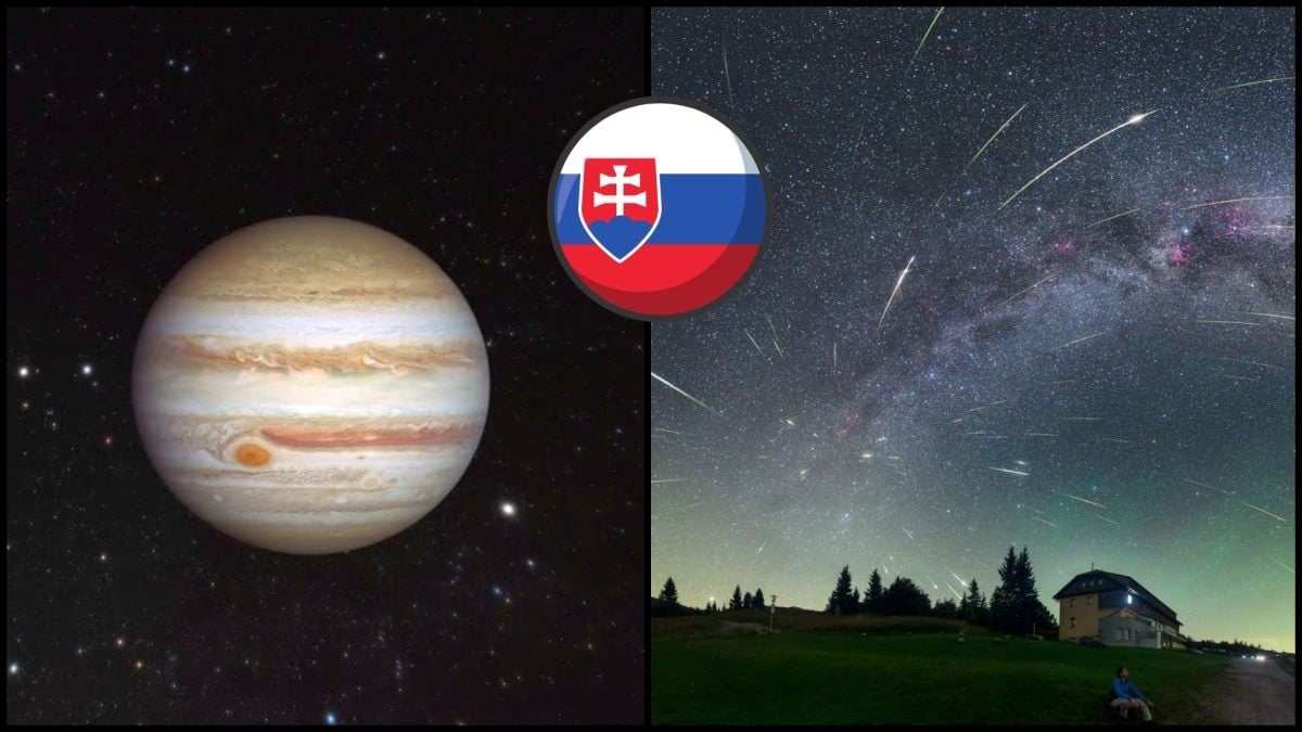 Jupiter chystá Zemi nečakané vesmírne divadlo. Perzeidy môžu zosilnieť až trojnásobne, vieme kedy Jupiter a perzeidy slovenská vlajka