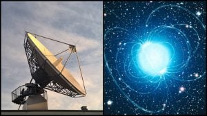 signál príjmaný satelitom