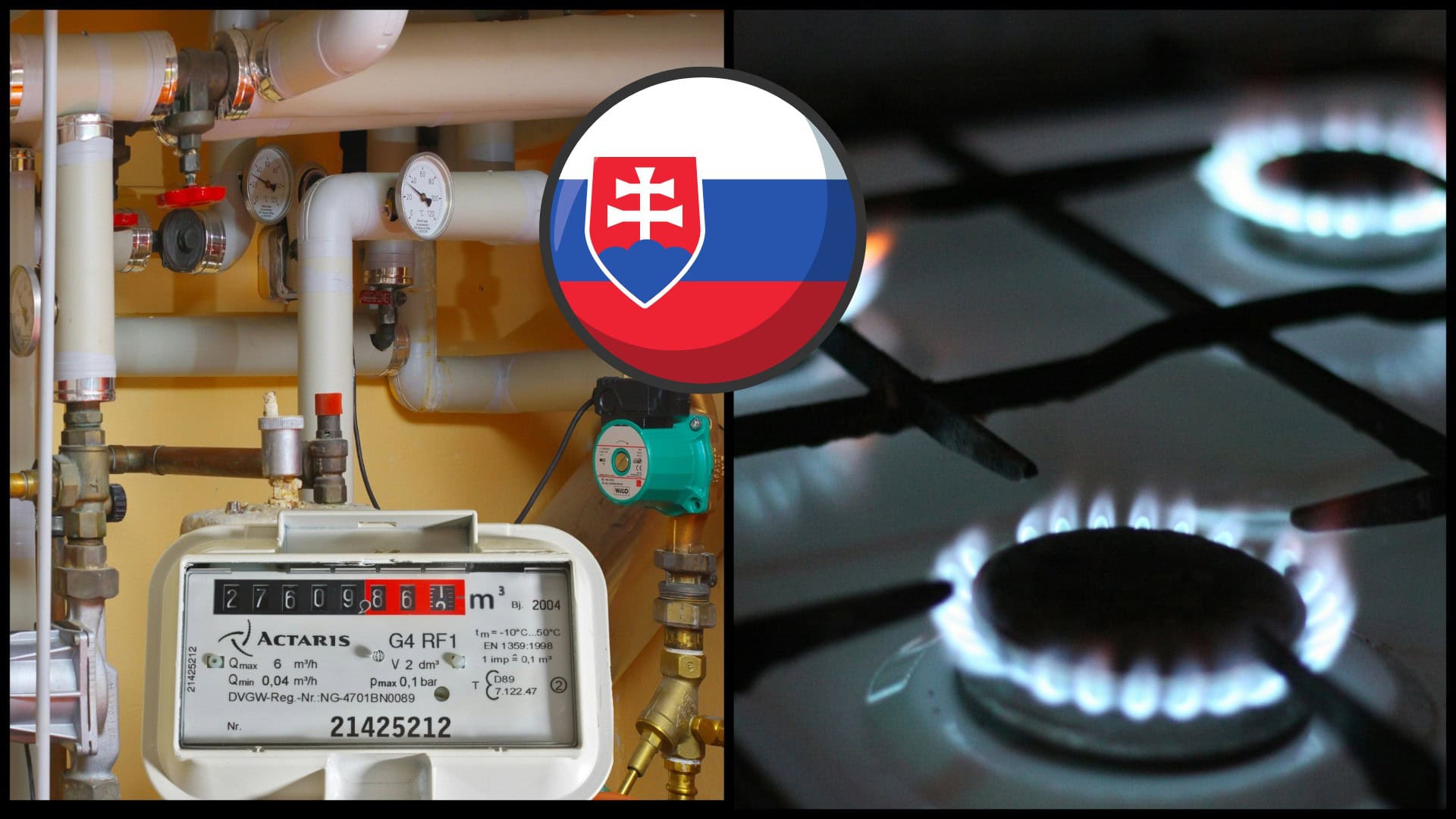 plynový kotol, sporák