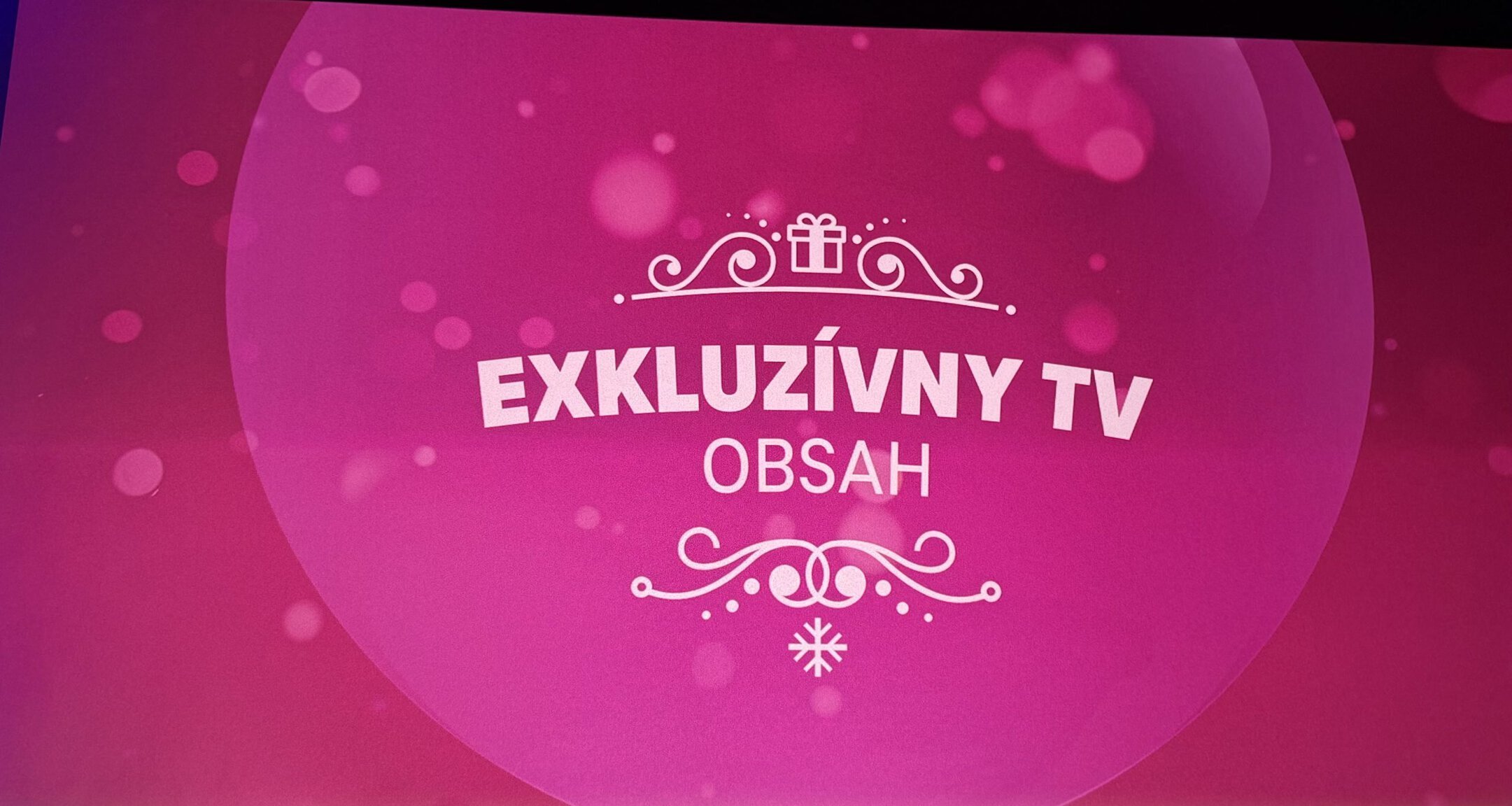 Telekom, TV, obsah