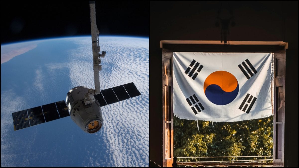 satelit, Korea, SpaceX