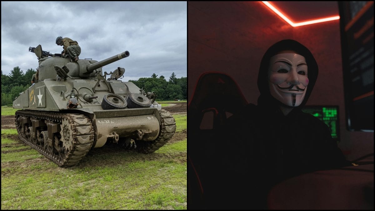 armáda, tank, hacker