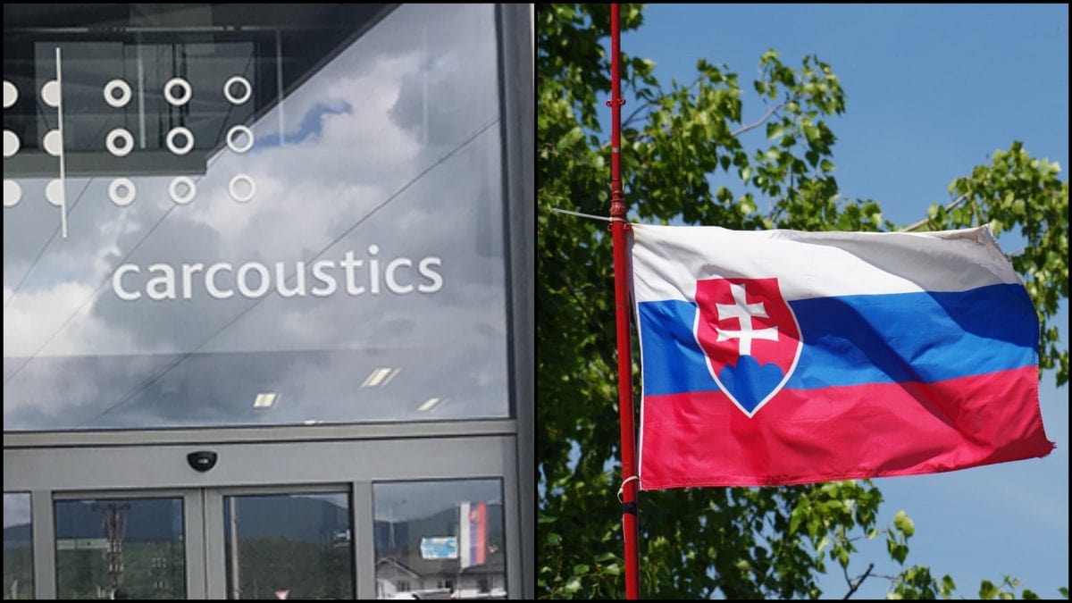 Carcoustics, Nováky, Slovensko