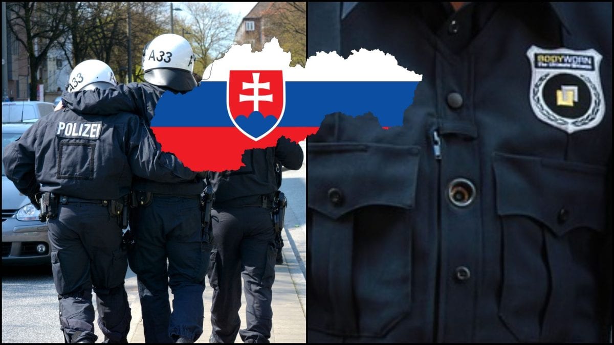 Polícia, kamery, Slovensko