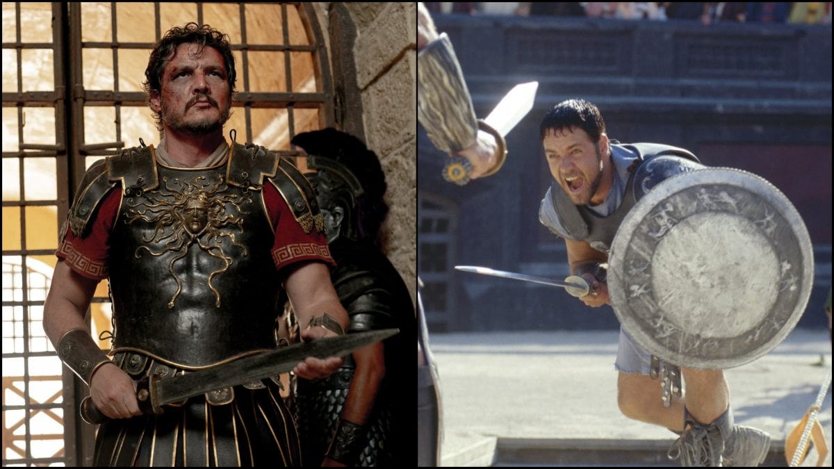 Pedro Pascal, Russel Crowe, Gladiátor trilógia