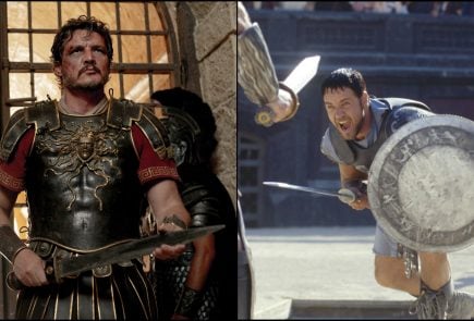 Pedro Pascal, Russel Crowe, Gladiátor trilógia