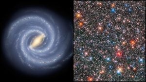 galaxia život