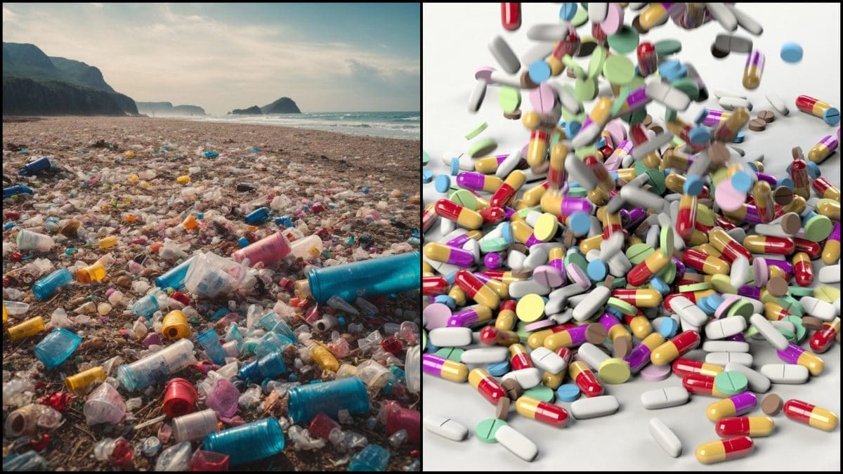 plast, tabletky, antibiotiká