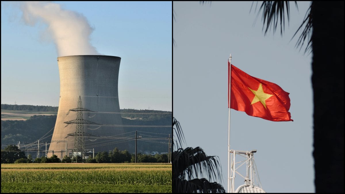 Vietnam, jadrová energia, komín