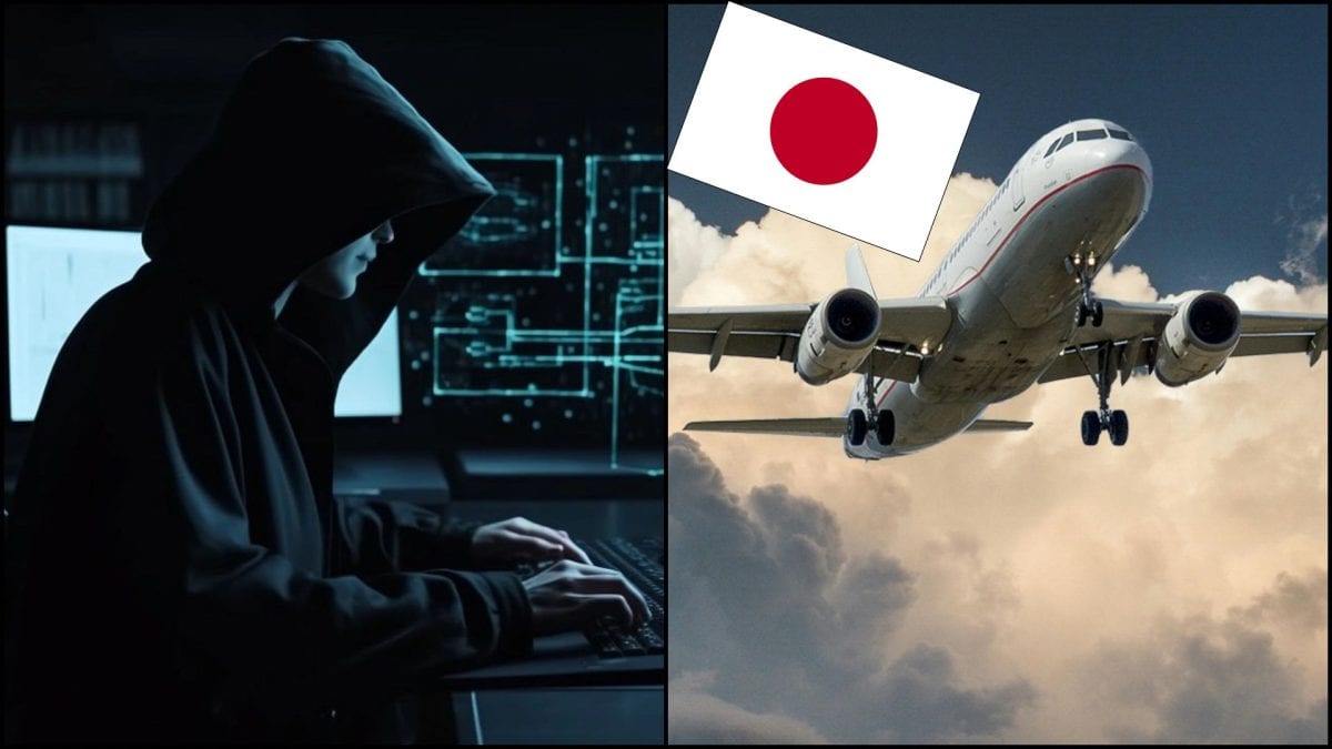 hacker, lietadlo, japonsko