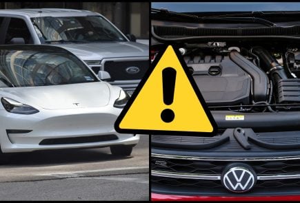 tesla a motor volkswagen