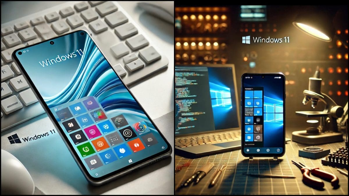 windows 11, smartfón, telefón