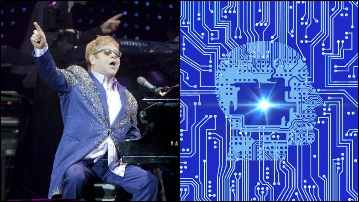 Elton John odmieta AI.