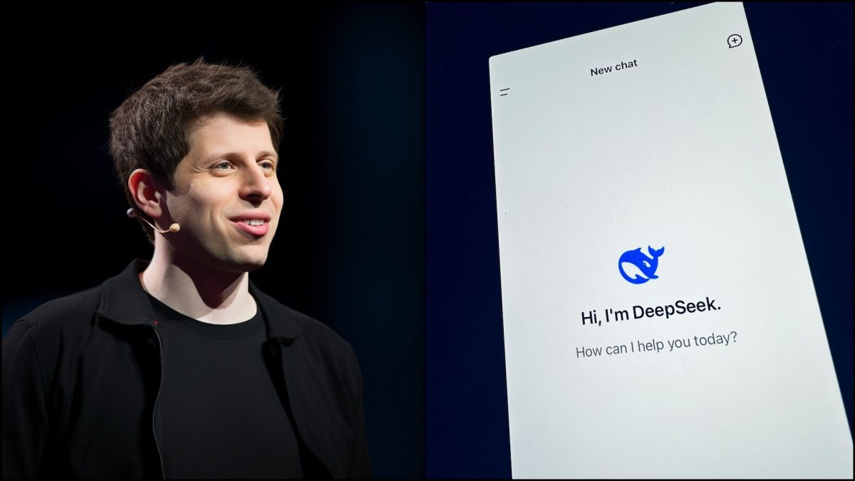 Sam Altman a čínsky DeepSeek
