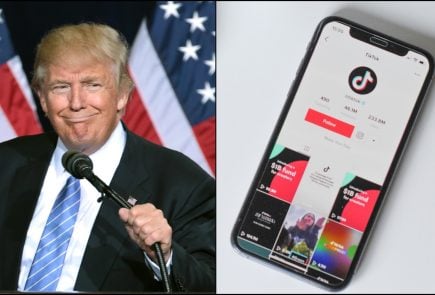 TikTok je čiastočne späť vďaka Trumpovi.