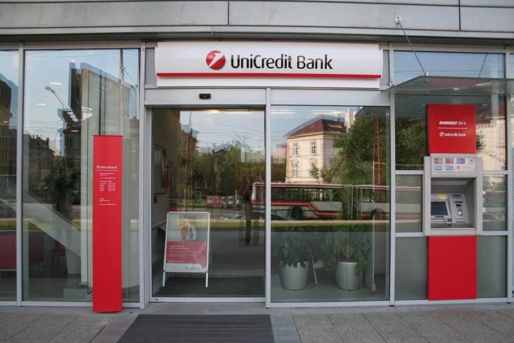 Pobočka UniCredit Bank.