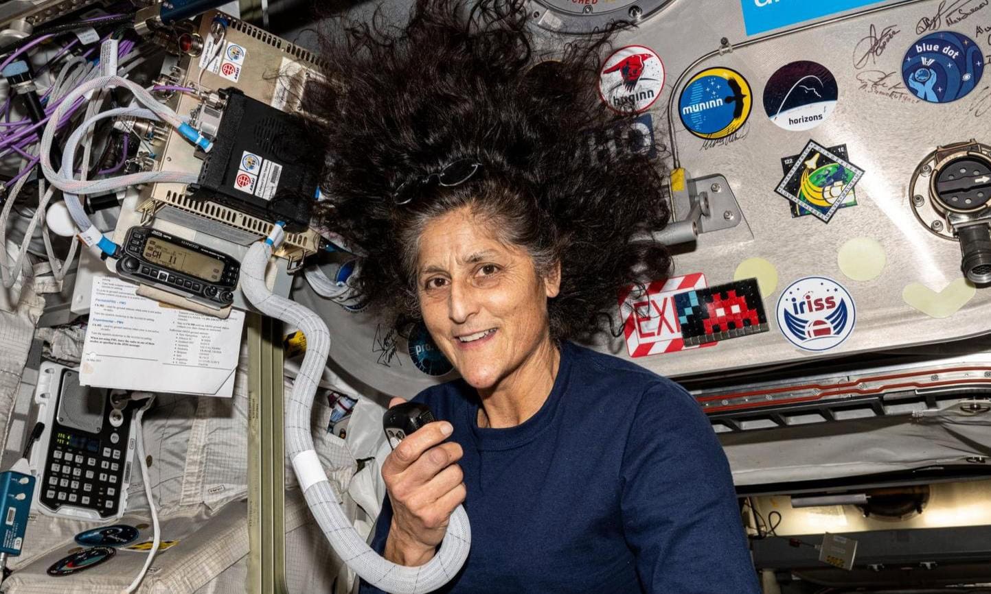 Sunita Williams, astronautic z ISS.