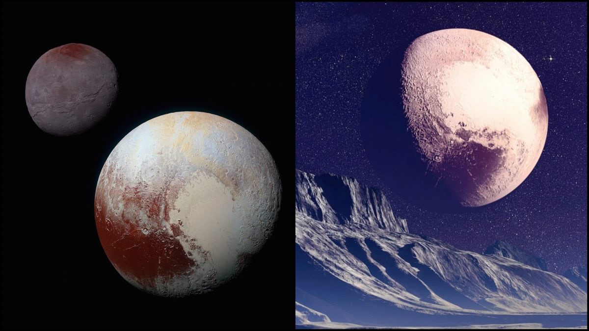 Pluto, Mesiac Charonom