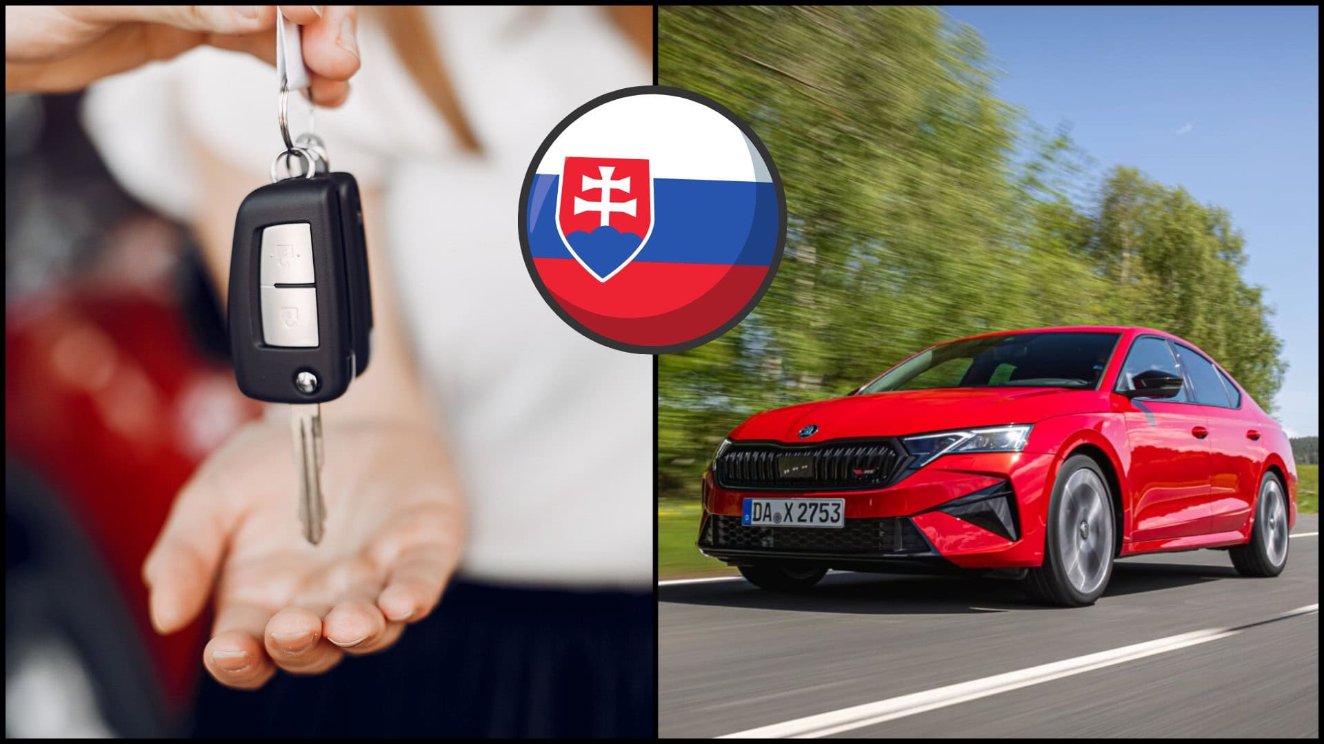 ojazdené auto kľúče