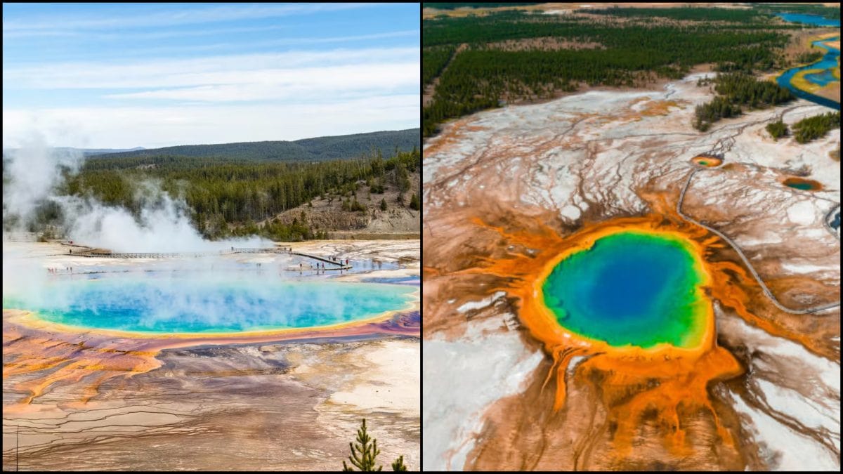 Yellowstone kaldera, sopka, mama