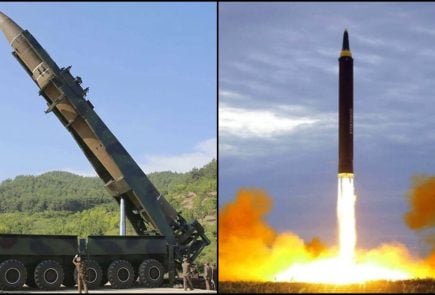 Balistická raketa.