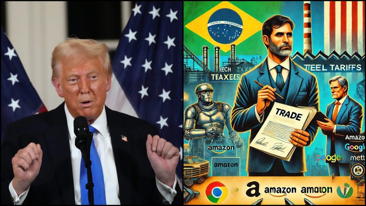 Ak Trump zavedie clá na oceľ, Brazília zavedie dane na technologické firmy.