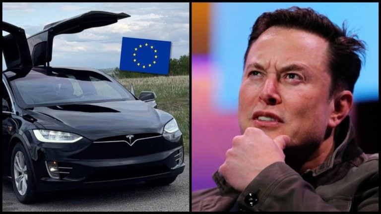 Tesla v Európe drasticky upadá.