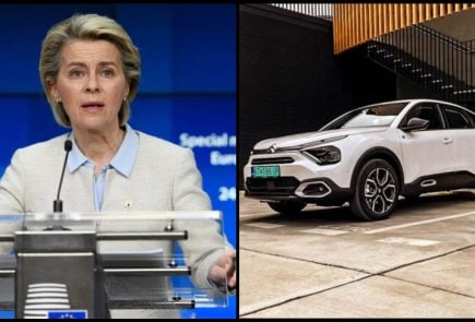 ursula von der leyen a elektromobil