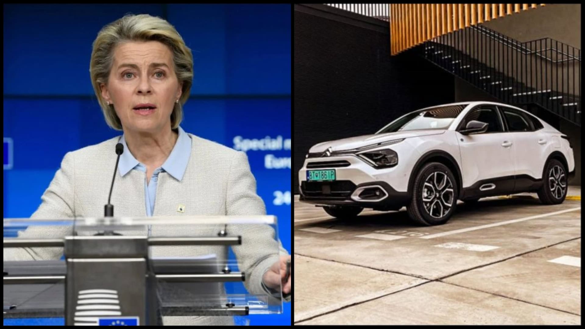 ursula von der leyen a elektromobil