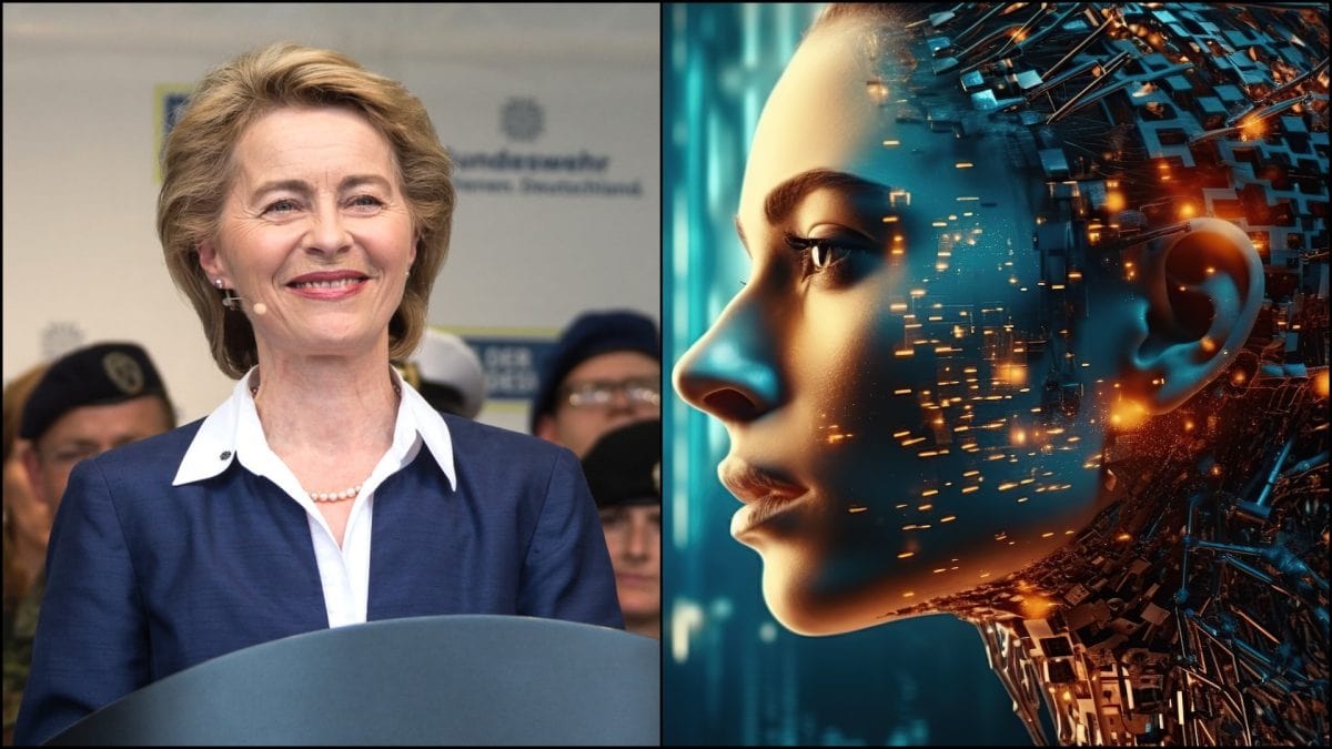 Ursula von der Leyer a AI