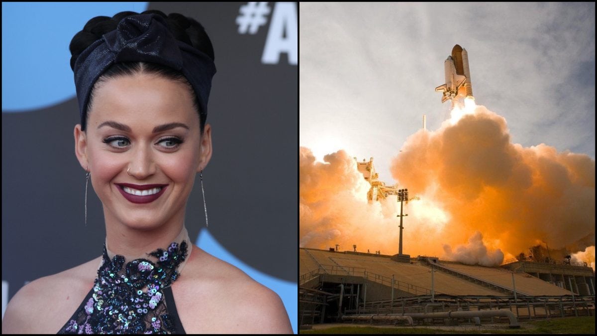 Katy Perry poletí do vesmíru.