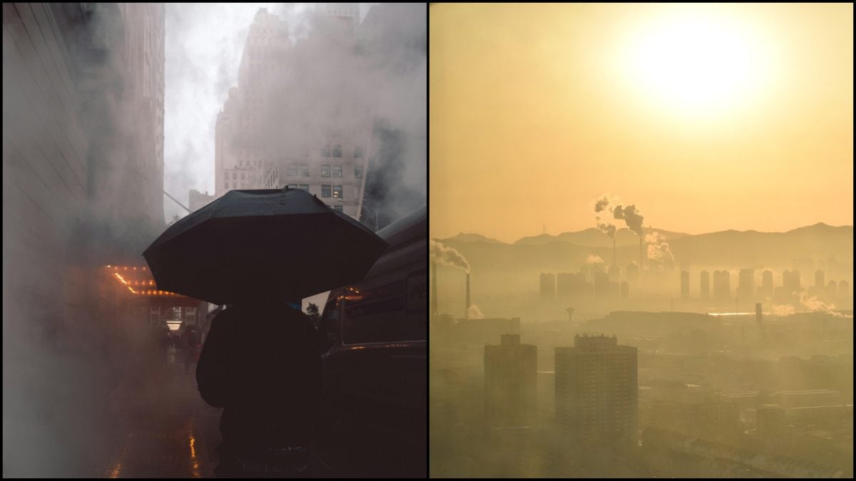 Smog pohltil Thajsko.