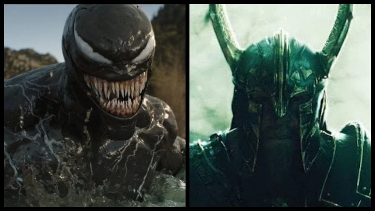 Venom z filmu Venom 3 a postava z nového filmu Pán prsteňov.